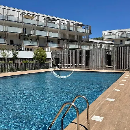 アパート Le Rivage - A 50m De La Des Salins - Piscine *